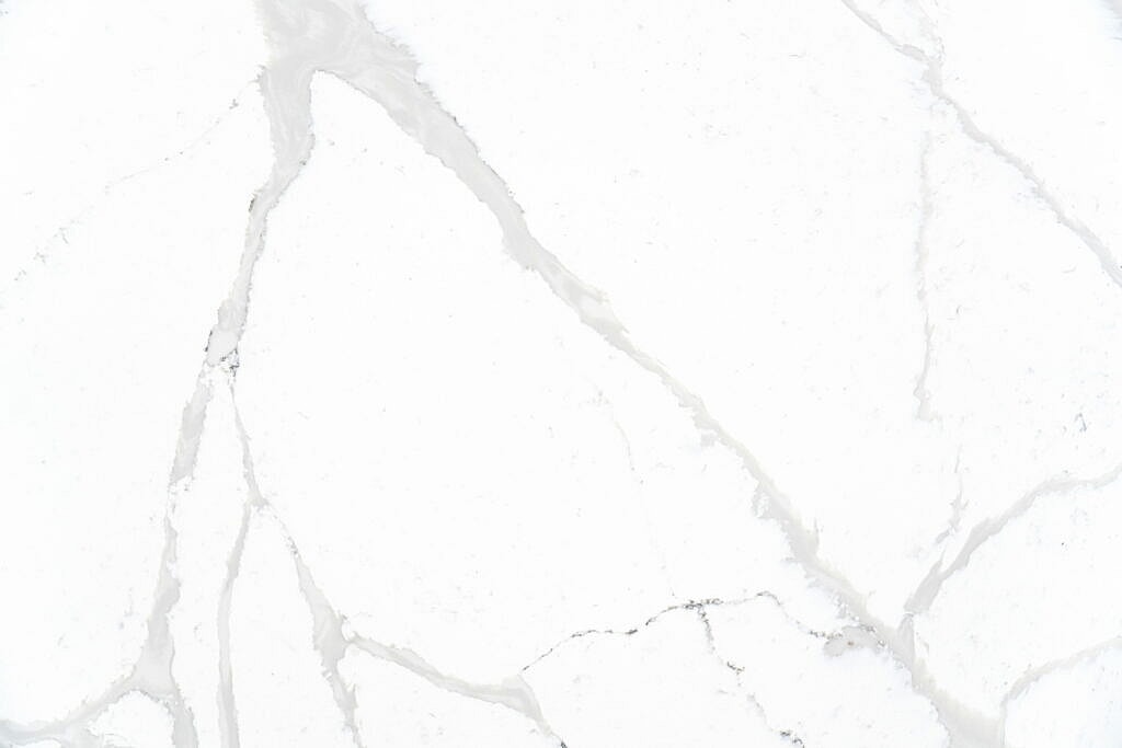 Premium PMC1779 Calacatta Veined Quartz Stone Slabs and Countertops
