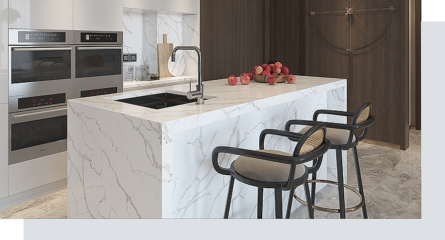 How Can Calacatta Quartz Elevate Your Interior Design? 6 Stone Surfaces PMC1634