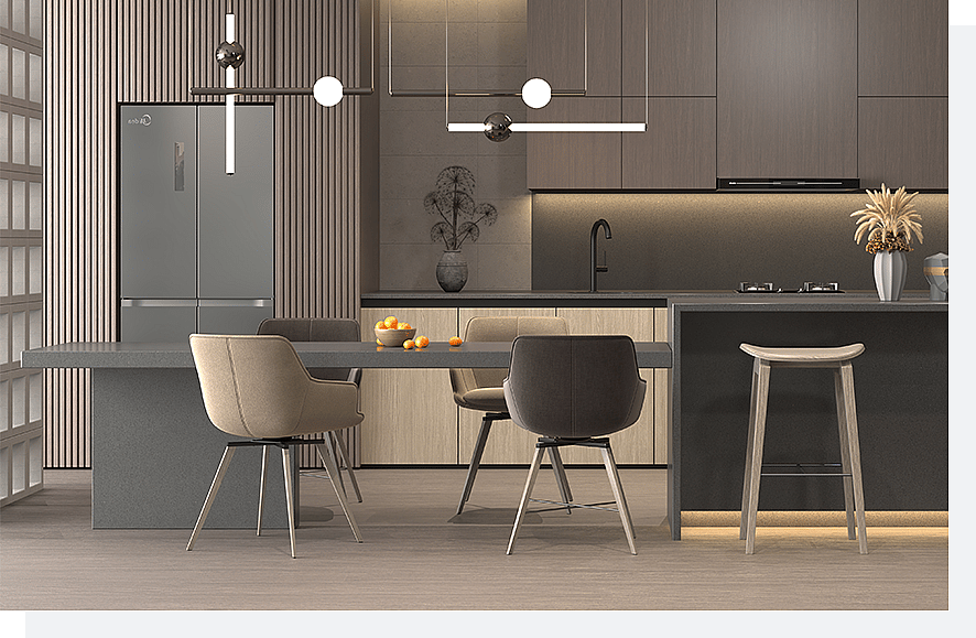 The Top 4 Mixed Grains Quartz Patterns of 2024 1 Stone Surfaces PMQ1032