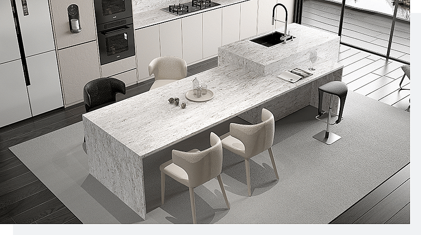 Best 3 Calacatta Quartz Options for Minimalist Decor 2 Stone Surfaces PMC2580