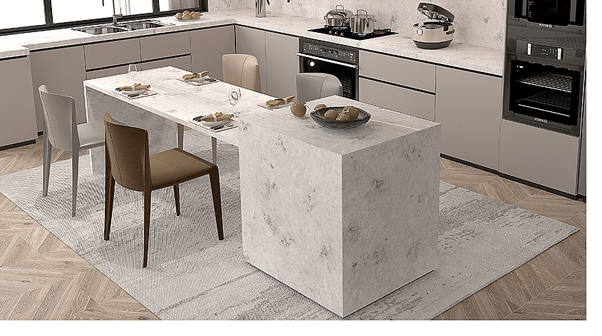 Top 3 Calacatta Quartz for Elegant Interior Design 2 Stone Surfaces PMC2523