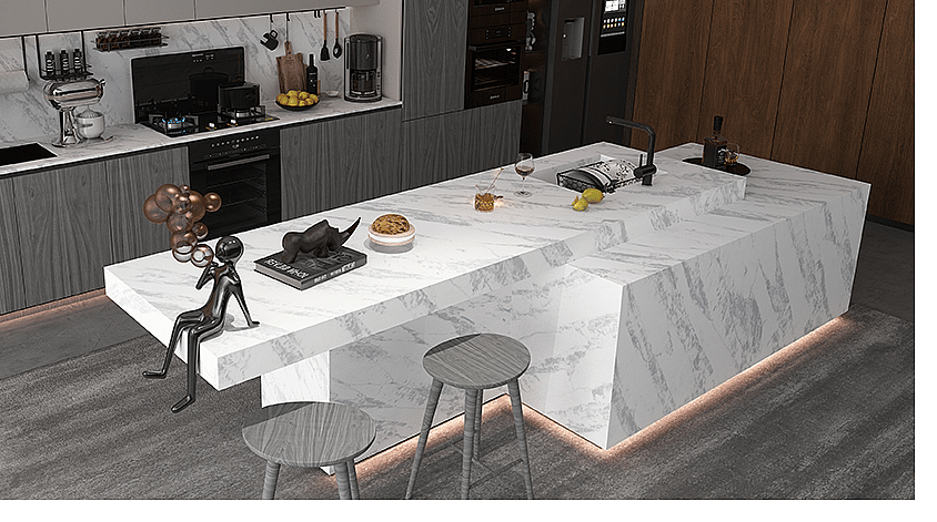 The 3 Most Stunning Calacatta Quartz Ideas 2 Stone Surfaces PMC2524