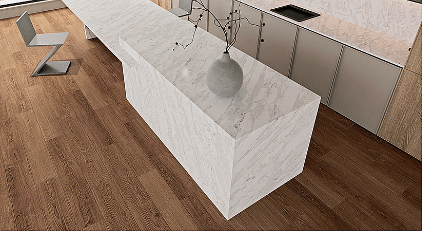 Best 3 Calacatta Quartz for High-End Kitchen Remodels 2 Stone Surfaces PMC2562