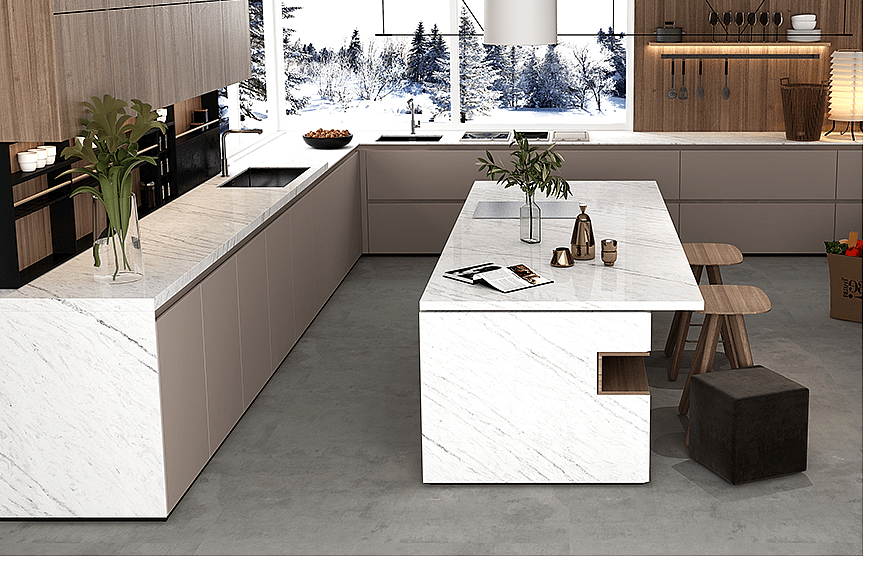 The 3 Most Stunning Calacatta Quartz Ideas 3 Stone Surfaces PMC2335