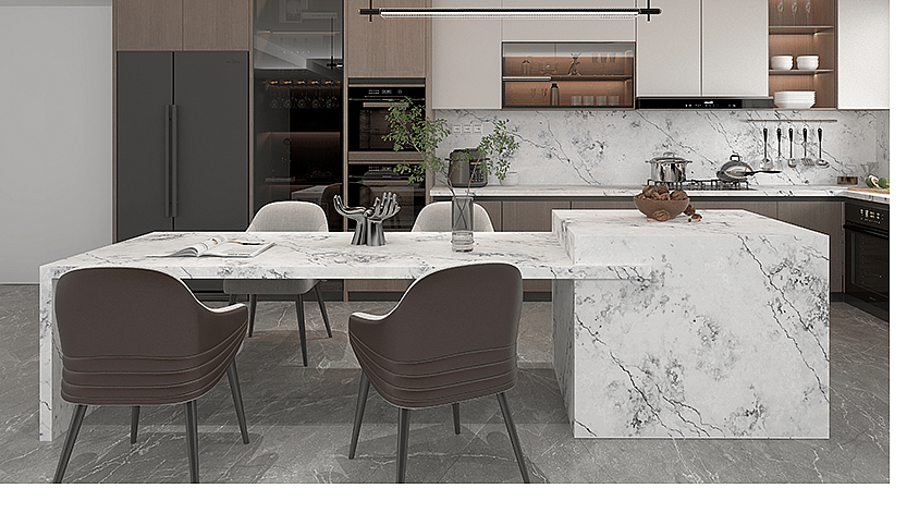 Best 3 Calacatta Quartz for Premium and Timeless Style 2 Stone Surfaces PMC2638