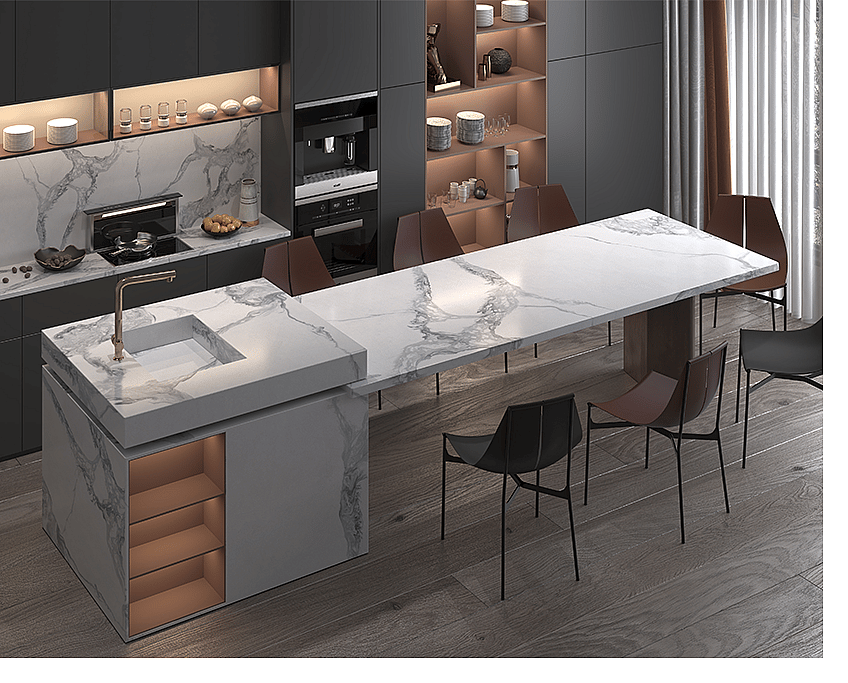 Top 3 Calacatta Quartz Patterns That Define Elegance 4 Stone Surfaces PMC1909