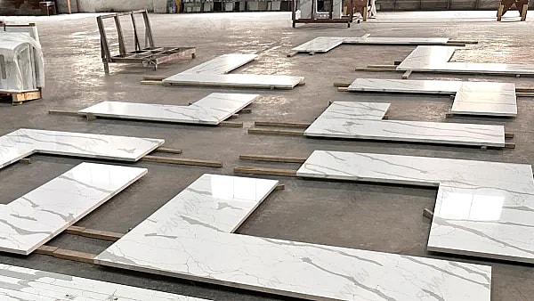 Quartz Surface PMC1930GJ Commercial Project Made in Cambodia