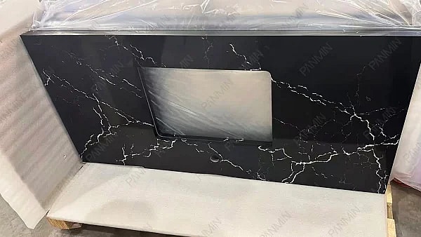 Quartz Surface PMC2125GJ Commercial Project Made in Cambodia