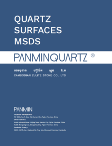 Cambodian Zulite Stone-Quartz Surfaces Material Safety Data Sheet